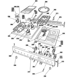 how to remove the top of a rangemaster gas cooker